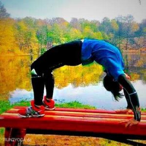 RUN2YOGA Laufen und Yoga - Bridge Pose